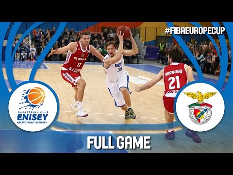 BC Enisey (RUS) v SL Benfica (POR) – Full Game – FIBA Europe Cup 2016/17