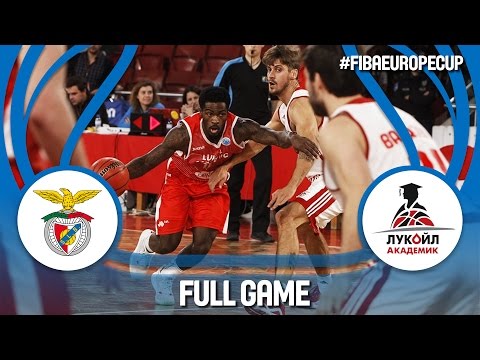 SL Benfica (POR) v Lukoil Academic (BUL) – Full Game – FIBA Europe Cup 2016/17