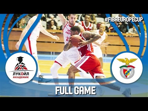 Lukoil Academic (BUL) v SL Benfica (POR) – Full Game – FIBA Europe Cup 2016/17