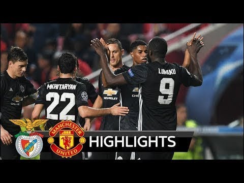 Benfica vs Man United 0-1 -All Goals & Highlights- UEFA Champions League – 18 octobre 2017 HD