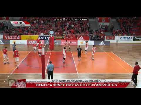Voleibol, 10ª jornada: SL Benfica 3-0 Leixões SC
