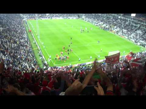 Festejos após o final do jogo. Juventus – SL Benfica 01.05.2014