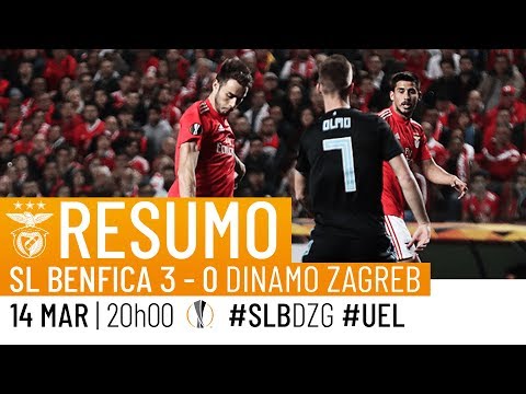 HIGHLIGHTS: SL Benfica 3-0 GNK Dinamo