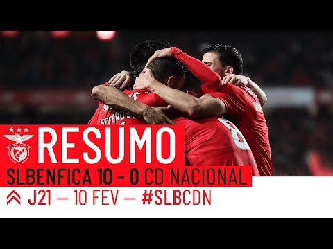 HIGHLIGHTS: SL BENFICA 10-0 CD NACIONAL