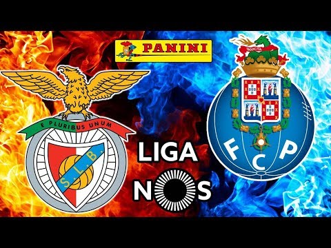 SL BENFICA vs FC PORTO – Liga NOS 2017/18 Cromos Panini