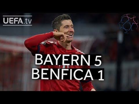 BAYERN 5-1 BENFICA #UCL HIGHLIGHTS