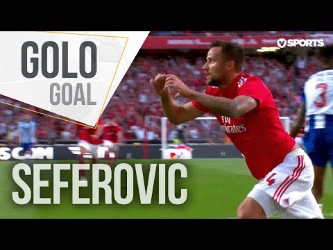Goal | Golo Seferovic: Benfica (1)-0 FC Porto (Liga 18/19 #7)
