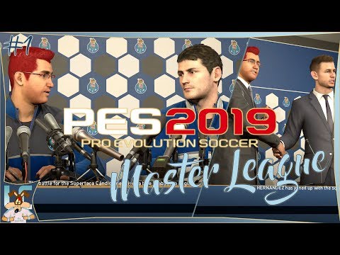 PES 2019 – Master League #1 – Two Great Signings But Not A Good Pre-Season (4K PS4 Pro)