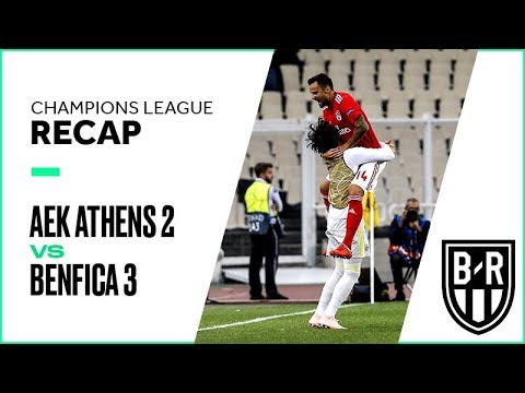 Champions League Recap: AEK 2-3 Benfica Highlights, Goals and Best Moments