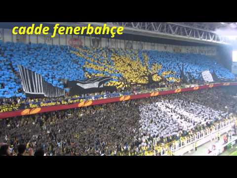 Fenerbahçe – Benfica maçında muhteşem kareografi