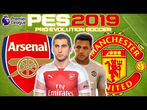 Arsenal vs Man Utd Prediction | English Premier League 10th Mar | PES 2019 Gameplay