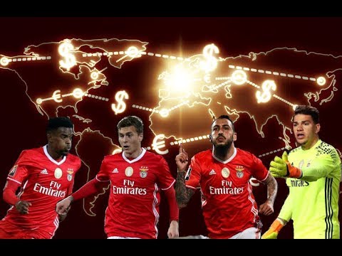 Vendas Totais SL Benfica 2017/2018 | Encaixe superior a 110M