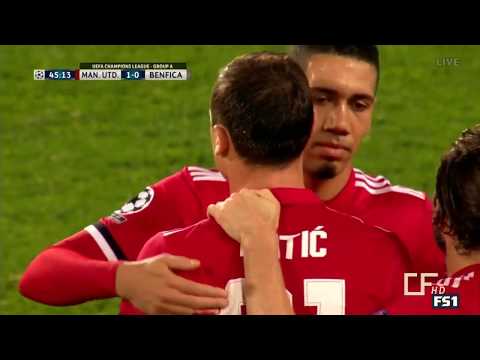 Manchester United vs Benfica 2-0 All Goals & Highlights (31/10/2017)