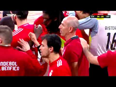 Benfica SL – Sporting CP 26:25 – exciting finish of handball derby