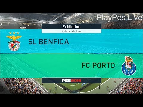 PES 2018 – SL BENFICA vs FC PORTO – Full Match & RAFA SILVA Goals – PC Gameplay 1080p HD