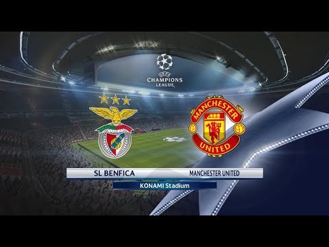 Benfica vs Manchester United | UEFA CHAMPIONS LEAGUE | PES 2017 | Gameplay PC