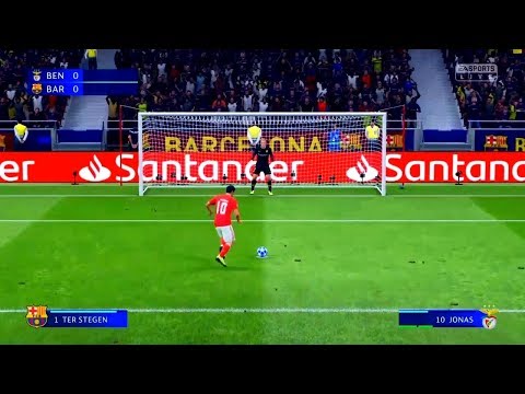 FIFA 19 – SL BENFICA X FC BARCELONA  ( DECISÃO PÊNALTIS FINAL UEFA CHAMPIONS LEAGUE ) 60FPS