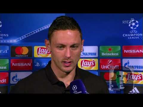 Nemanja Matic post match interview Benfica 0-1 Man Utd