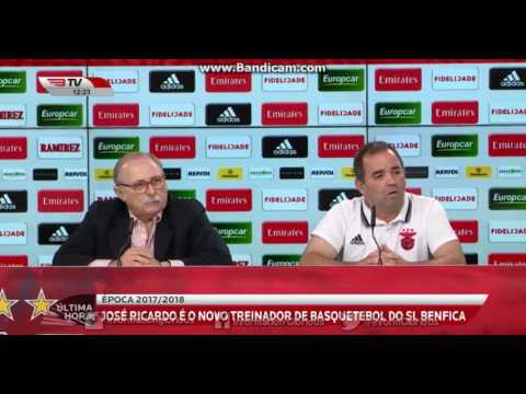 Basquetebol: José Ricardo é o novo treinador do SL Benfica