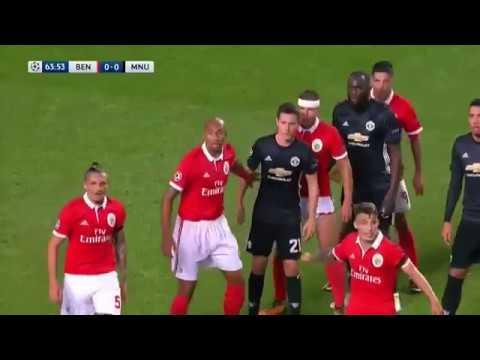 Rashford GOAL Benfica vs Manchester United  2017