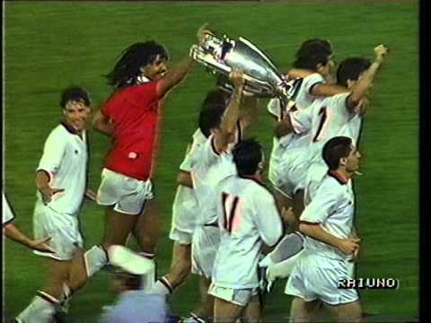 Coppa Campioni (UEFA Champions League) 1989-1990. Milan-Benfica 23/5/1990