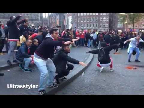 Amazing Benfica Support Before The Match Ajax-Benfica