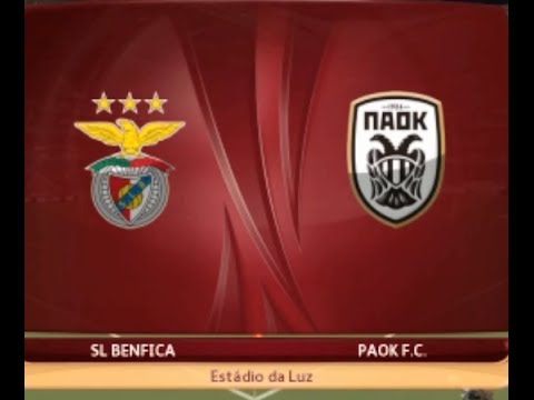 PES 2014 – S.L BENFICA Vs PAOK F.C (3 – 0)