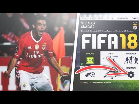 FIFA 18 | HOW TO PLAY WITH  BENFICA LISSABON ✔  INDIVIDUAL CUSTOM TACTIC H2H SEASON FUT ONLINE