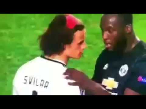 RESPECT!!! Romelu Lukaku give spirit to Mile Svilar [ Benfica vs Man United ]