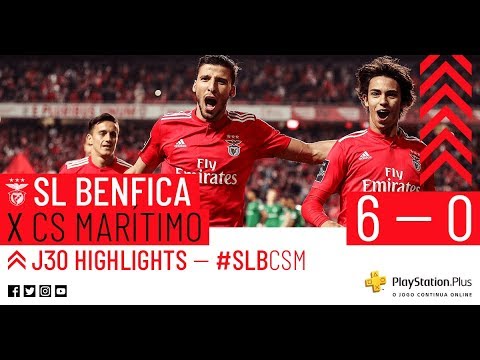 HIGHLIGHTS: SL Benfica 6-0 CS Marítimo