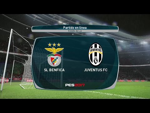 PES 2017 – BENFICA VS JUVENTUS ONLINE PS4 PRO 1080P
