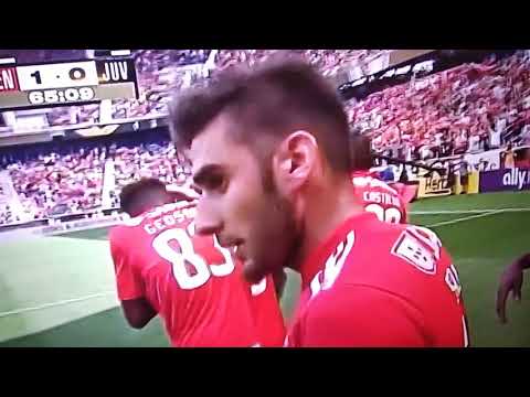 Gol Grimaldo vs Juventus. Benfica – Juventus 1-0 ICC