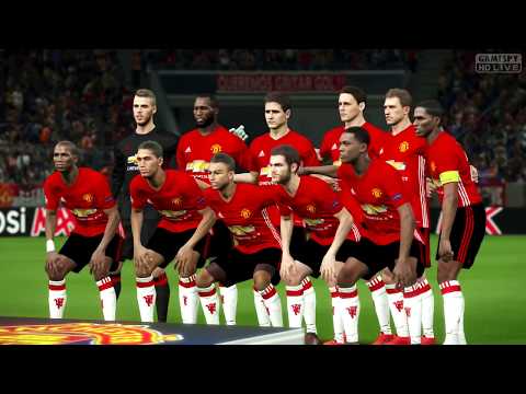 ▶ Manchester United Vs. SL Benfica ● PES 2018 UCL Simulation Match ● 1080HD