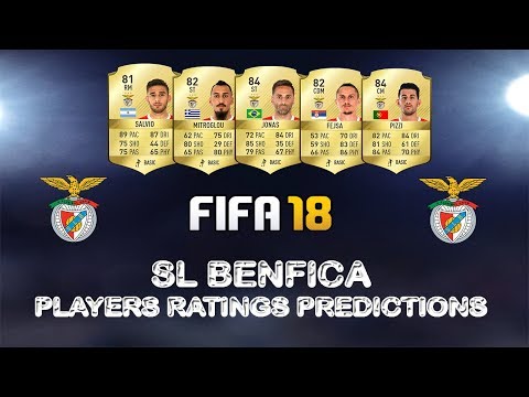 FIFA 18 | SL BENFICA PLAYERS RATINGS PREDICTIONS | FT. JONAS, PIZZI, MITROULOGU