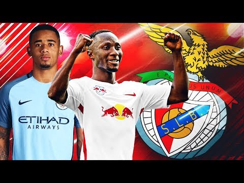 Transfer BOMBA Keita si Gabriel Jesus semneaza cu Benfica || FIFA 18 Romania Benfica #12