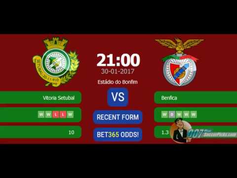 Setubal vs Benfica PREDICTION (by 007Soccerpicks.com)