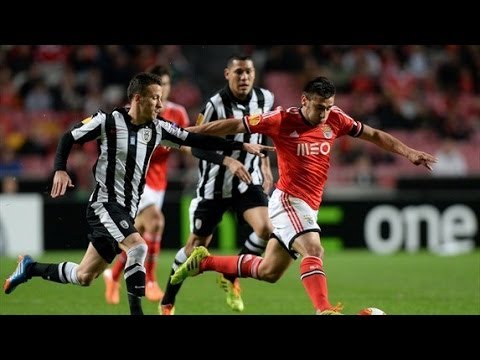 Benfica vs PAOK 3-0 All Goals & Highlights ( Europa League ) 27/02/2014 HD