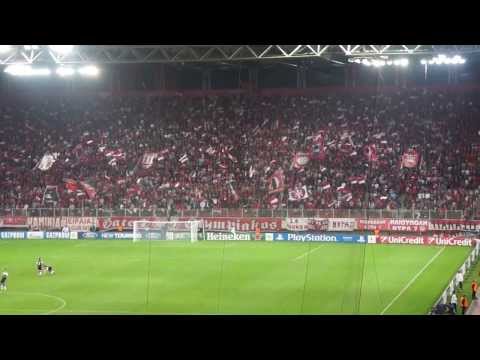 OLYMPIAKOS-BENFICA 1-0 INCREDIBLE ATMOSPHERE BY GA