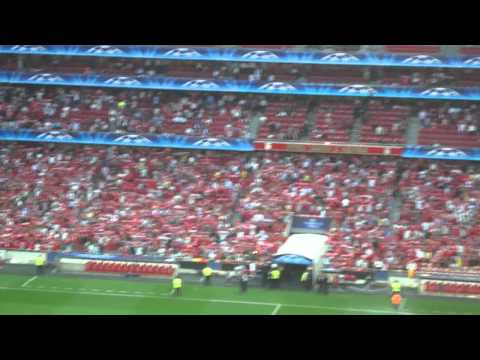 Benfica vs Manchester United – Hino do Benfica – 14 Sept 2011 LUZ