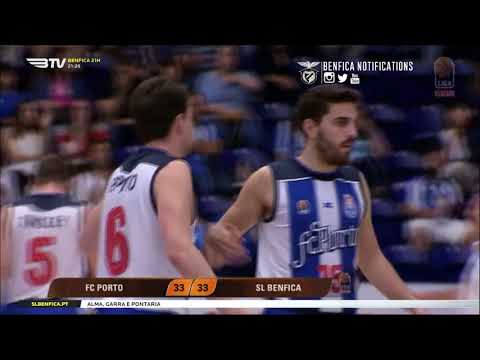 Basquetebol: FC Porto 73-76 SL Benfica – 10° Jornada – 2.º Fase CN 2018/19