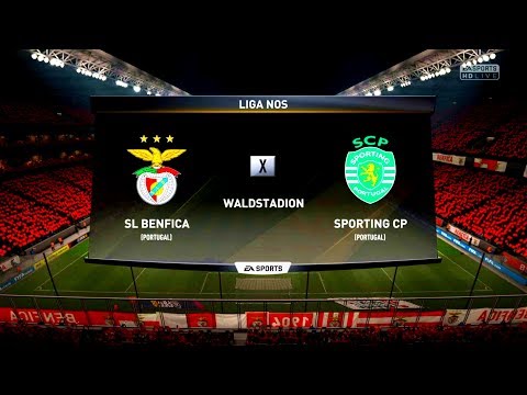 SL BENFICA X SPORTING CP  ( 4K – ULTRA HD ) LIGA NOS ( PRIMEIRA LIGA ) – FIFA 18