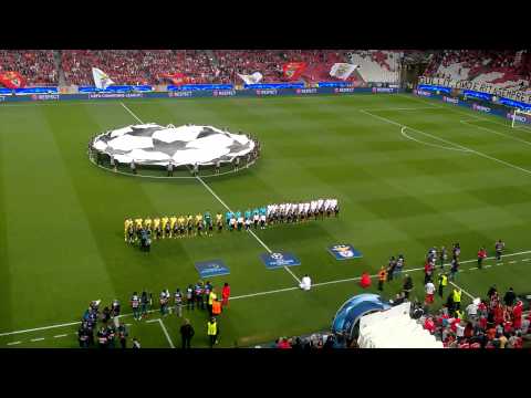 UEFA Champions League: SL Benfica vs FC Astana (2-0) Entranda dos jogadores/ Players entrance