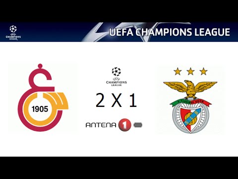 GALATASARAY SK 2 X 1 SL BENFICA // CHAMPIONS LEAGUE 2015/16 – RELATO ANTENA 1