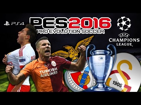 SL Benfica vs Galatasaray ★ UEFA CHAMPIONS LEAGUE ★ Group C | LIVE | PES 2016