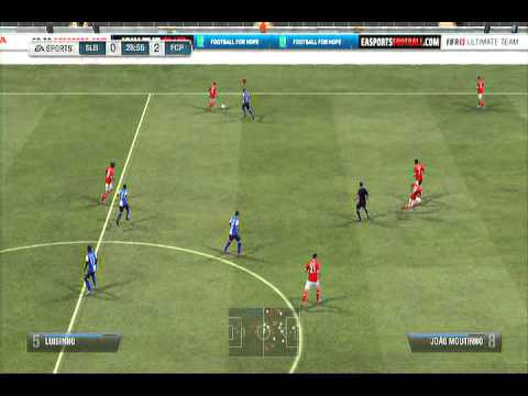 Fifa 13 |PS3| Gameplay Porto vs SL Benfica