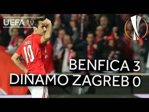 BENFICA 3-0 DINAMO ZAGREB #UEL HIGHLIGHTS