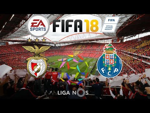 FIFA 18 – MODO CARREIRA – LIGA NOS – SL BENFICA vs FC PORTO