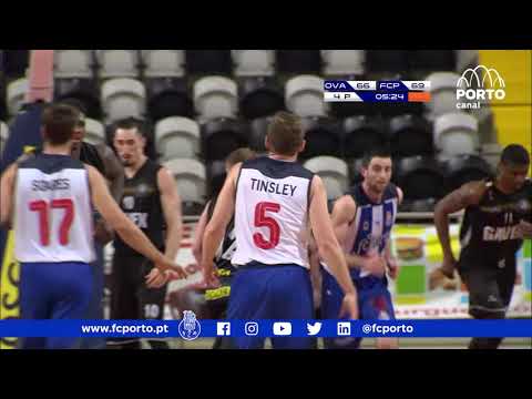 Basquetebol: Ovarense-FC Porto, 73-80 (Liga Portuguesa, 2.ª fase, 2.ª jornada, 28/03/2019)