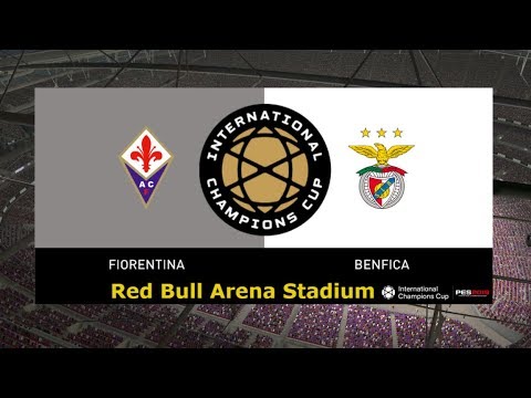 ACF Fiorentina vs SL Benfica│international champions cup ( ICC ) 2019│PES Gameplay