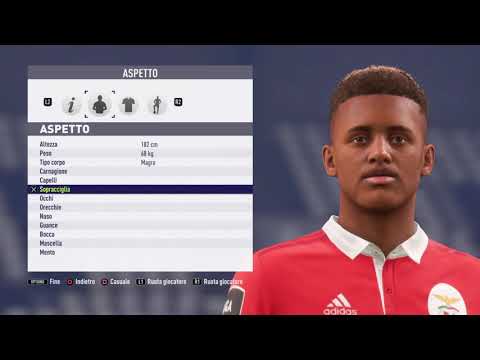 Gedson Fernandes – SL Benfica – Fifa 18 – Create Face